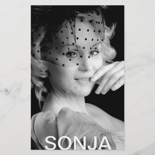 Model Comp-Kaarten Flyer (Voorkant)