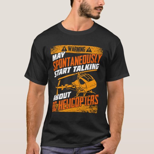 Model Helikopter helikopter helikopter RC Kopter P T-shirt (Voorkant)