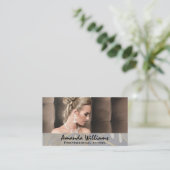 Model in sieraden visitekaartje (Staand voorkant)