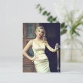 Model maart van de maand briefkaart (Staand voorkant)