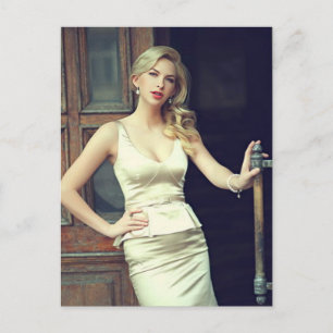 Model maart van de maand briefkaart