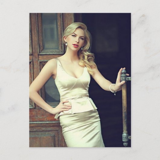 Model maart van de maand briefkaart (Voorkant)