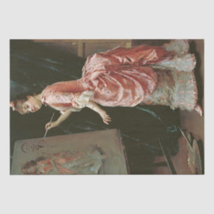 Model Making Mischief (door Raimundo de Madrazo) Tissuepapier