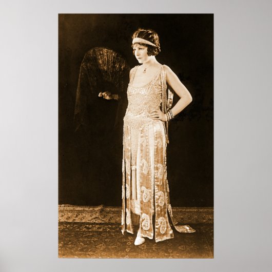 Model Norma Talmadge 1920 Poster (Voorkant)