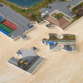 Model Railroad Layout Puzzle (Côté)