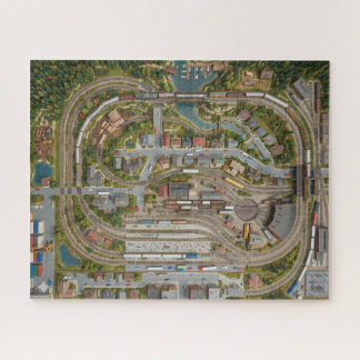 Model Railroad Layout Puzzle Legpuzzel