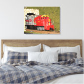 Model Railroading # 11 Canvas Afdruk (Insitu (Slaapkamer))