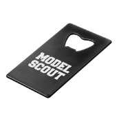 MODEL SCOUT KREDIETKAART FLESSENOPENER (Achterkant Gekanteld)