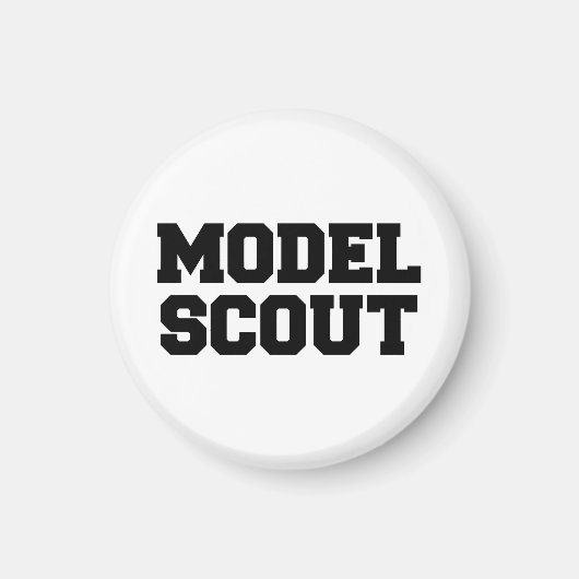 MODEL SCOUT MAGNEET (Voorkant)