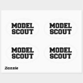 MODEL SCOUT OVALE STICKER (Vel)