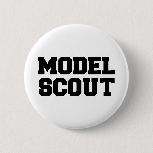 MODEL SCOUT RONDE BUTTON 5,7 CM (Voorkant)
