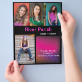 Model Sjabloon hoofd Comp Kaarten (Hand)