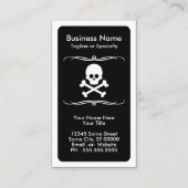 model SKULL-loyaliteitskaart Klantenkaartje (Voorkant)