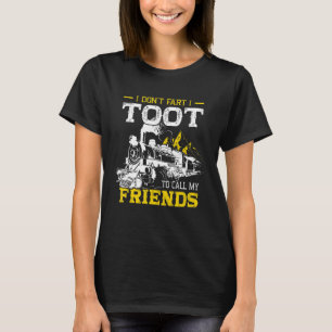 Model Spoorweg Lay-out Apparel Spoorweg Locomotief T-shirt
