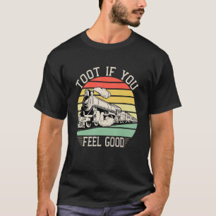 Model Spoorweglay-out spoorlijn T T-shirt