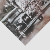 Model T & Antiek winkel  20x30-decoupage Tissuepapier (Detail)