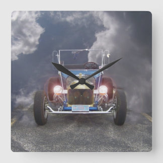  model T automatische wandklok Vierkante Klok