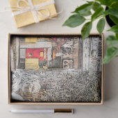 Model T en algemene loskoppeling van winkel Tissuepapier (Geschenk)