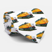 Model U.P. Diesellocomotief Stropdas (Opgerold)