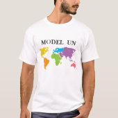 Model UN World T-Shirt (Voorkant)