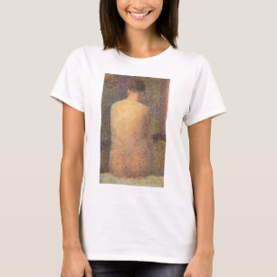 Model van achteren door Georges Seurat, Vintage Ku T-shirt
