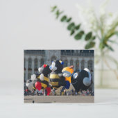 Model van ballooning briefkaart (Staand voorkant)