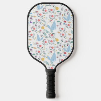 model van cartoon van wolf pickleball paddle