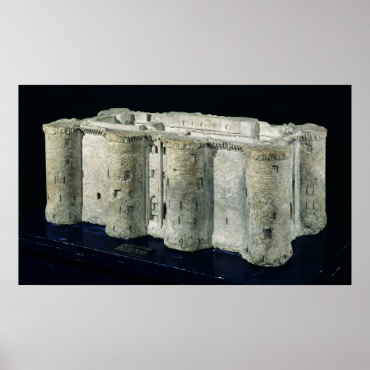 Model van de Bastille Poster (Voorkant)