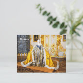 Model van de Russische koningin Briefkaart (Staand voorkant)