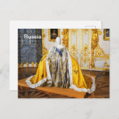 Model van de Russische koningin Briefkaart (Voorkant / Achterkant)