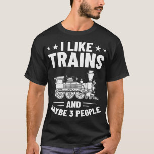 Model van de spoorweg Rc-locomotief, beginner T-shirt