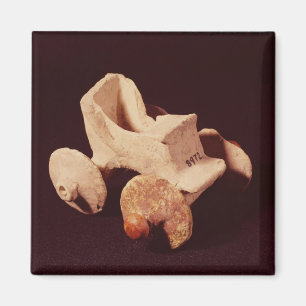 Model van een chariot, 2000-1595 BC Magneet