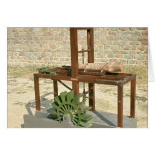 Model van een hydraulische zaag