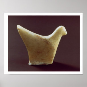 Model van een vogel, vroege Cycladic, c.2800-2300 Poster