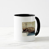 Model van een zwendbrug mok (Voorkant rechts)