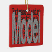 Model van extraordinaire keramisch ornament (Rechts)