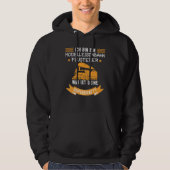 Model van het model "Treinmodel" Hoodie (Voorkant)