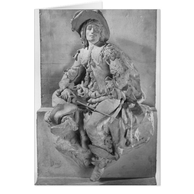 Model van het monument voor Alexandre Dumas Pere (Voorkant)