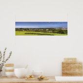 Model van het spoorwegpanorama poster (Keuken)