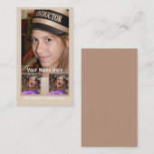 Model — Visitekaartje voor directiekader (Voorkant / Achterkant)