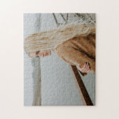 Model Vrouw Blonde Water Posing Beauty Legpuzzel (Verticaal)