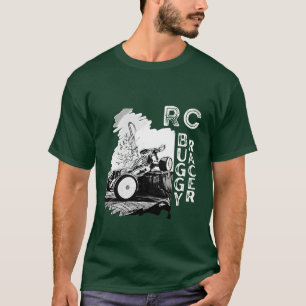 Modelauto's races hobbyist Afstandsbediening grapp T-shirt