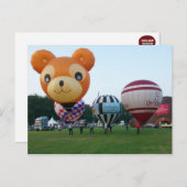 Modelballon fista briefkaart (Voorkant / Achterkant)