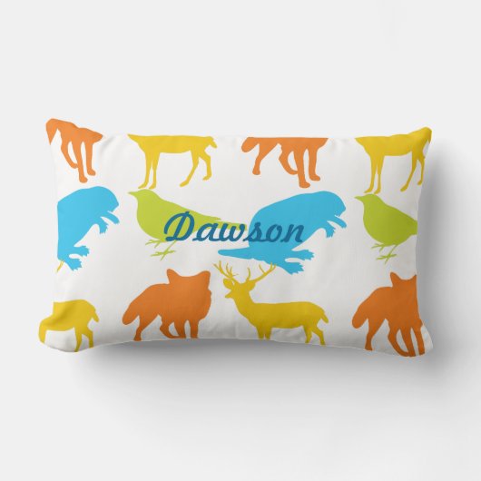 modeldierentuin kussen (Voorkant)