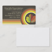 Modèle 10 de carte de visite (Devant / Derrière)