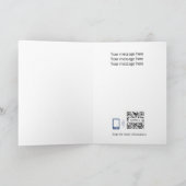 Modèle 1 générique de carte de voeux (Intérieur)