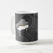 Modèle 3D:Grand piano blanc :Coffee Mug (Devant gauche)