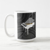 Modèle 3D:Grand piano blanc :Coffee Mug (Gauche)