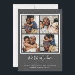 Modèle 4 photos<br><div class="desc">Quatre cartes plates photographiques. Personnalisez avec vos propres 4 photographies et texte de Ricaso .. ajoutez vos propres détails à ces cartes époustouflantes qui feront une impression - convient pour de nombreuses utilisations,  y compris Noël,  anniversaires,  mariages,  et bien plus encore</div>