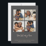 Modèle 4 photos<br><div class="desc">Quatre cartes plates photographiques. Personnalisez avec vos propres 4 photographies et texte de Ricaso .. ajoutez vos propres détails à ces cartes époustouflantes qui feront une impression - convient à de nombreuses utilisations,  y compris Noël,  anniversaires,  mariages et bien plus encore</div>